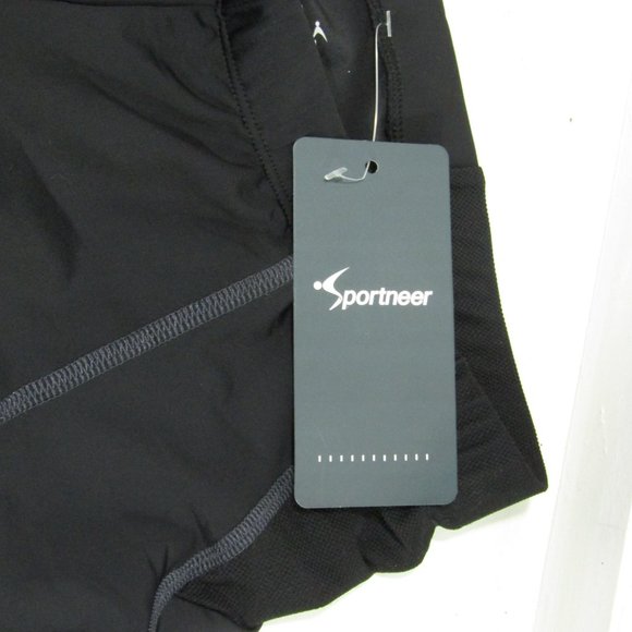 Sportneer 22853-2009 Black Men's 4D Padded Cycling Sorts MEDIUM - Picture 2 of 13